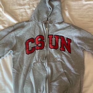CHAMPION CSUN hoodie with zipper